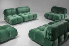 Mario Bellini Mario Bellini Camaleonda in Pierre Frey Velvet Green Upholstery 1970s - 1931178