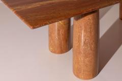 Mario Bellini Mario Bellini Colonnato marble table by Cassina Italy 1977 - 4190087