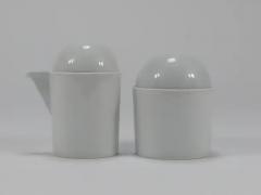 Mario Bellini Mario Bellini Cupola Postmodern Sugar bowl Creamer by Rosenthal studio line - 4067882