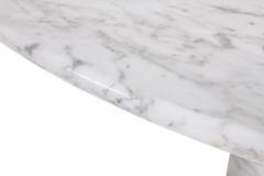 Mario Bellini Mario Bellini Il Colonnata Oval Dining Table in Carrara Marble for Cassina - 843631