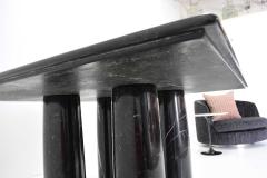 Mario Bellini Mario Bellini Il Colonnato Black Marble Table - 1254178