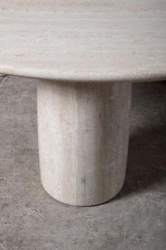 Mario Bellini Mario Bellini Il Colonnato Coffee Table in Solid Italian Travertine 1970s - 4437012