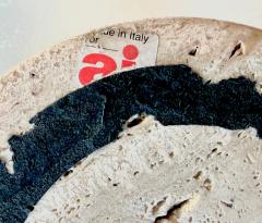 Mario Bellini Mario Bellini Il Colonnato Coffee Table in Solid Italian Travertine 1970s - 4437013