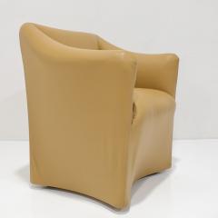 Mario Bellini Mario Bellini Tentazione Armchair in Maharam Leather Set of Four - 3518165