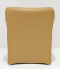 Mario Bellini Mario Bellini Tentazione Armchair in Maharam Leather Set of Four - 3518168