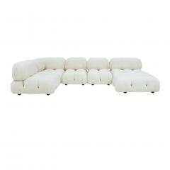 Mario Bellini Mario Bellini for B B Italia Camaleonda White Boucl Fabric Modular Sofa - 1465903