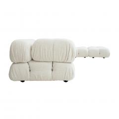 Mario Bellini Mario Bellini for B B Italia Camaleonda White Boucl Fabric Modular Sofa - 2077883