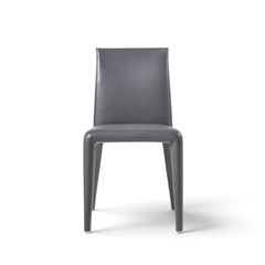 Mario Bellini Mario Bellini for B B Italia Vol Au Vent Italian Leather Dining Chair Set of 6 - 4752623