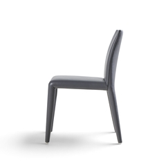 Mario Bellini Mario Bellini for B B Italia Vol Au Vent Italian Leather Dining Chair Set of 6 - 4752627