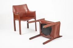 Mario Bellini Mario Bellini for Cassina CAB 413 Chairs in Leather - 3726392