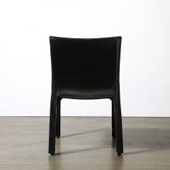 Mario Bellini Mid Century CAB 413 Leather Dining Desk Chair by Mario Bellini for Cassina - 3899032