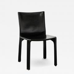 Mario Bellini Mid Century CAB 413 Leather Dining Desk Chair by Mario Bellini for Cassina - 3907694