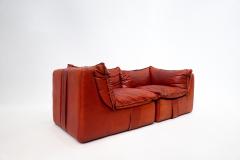 Mario Bellini Mid Century Modern Leather Sofa by Mario Bellini - 2508016