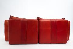 Mario Bellini Mid Century Modern Leather Sofa by Mario Bellini - 2508023