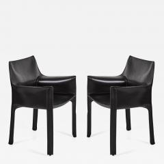 Mario Bellini PAIR OF CASSINA CAB ARM CHAIRS BY MARIO BELLINI - 858841