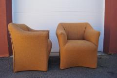 Mario Bellini Pair of Tentazione Lounge Chairs Model 684 by Mario Bellini for Cassina - 2778416