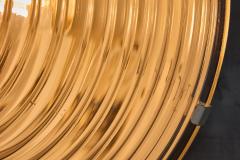 Mario Bellini Ribbed Glass Wall Lights in the Manner of Mario Bellini Italy 1960s - 4472871