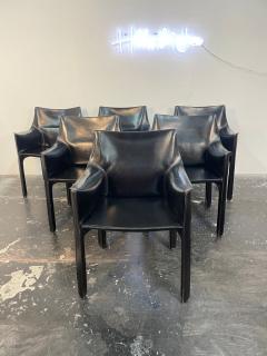 Mario Bellini Set of 10 Cab 413 Chairs by Mario Bellini for Cassina - 3949963