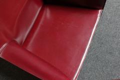 Mario Bellini Set of Six Vintage Mario Bellini for Cassina CAB Oxblood Leather Dining Chairs - 2733831