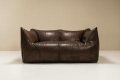 Mario Bellini Two Seater Sofa Le Bambole in Leather by Mario Bellini for B B Italia 1972 - 3037325