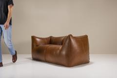 Mario Bellini Two seater Sofa Le Bambole in Cognac Leather by Mario Bellini for B B Italia - 3793585