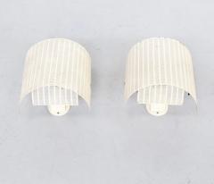 Mario Botta Pair Of Shogun Wall Sconces By Mario Botta For Artemide 1980s - 1836517