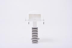 Mario Botta Postmodern Italian Black and White Table Lamp Shogun by Mario Botta - 2037468