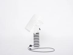 Mario Botta Postmodern Italian Black and White Table Lamp Shogun by Mario Botta - 3800995