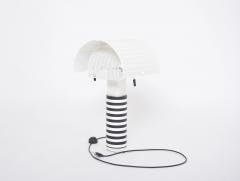 Mario Botta Postmodern Italian Black and White Table Lamp Shogun by Mario Botta - 3800997