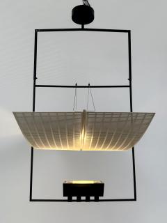 Mario Botta Rare Mario Botta Zefiro Chandelier or Pendant Lamp for Artemide Italy 1980s - 4547886