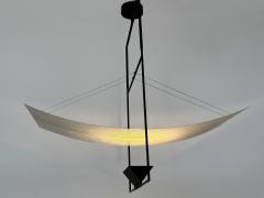 Mario Botta Rare Mario Botta Zefiro Chandelier or Pendant Lamp for Artemide Italy 1980s - 4547894
