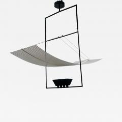 Mario Botta Rare Mario Botta Zefiro Chandelier or Pendant Lamp for Artemide Italy 1980s - 4547934