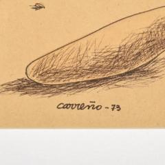 Mario Carreno Mario Carreno Drawing Mixed Media on Paper - 3162685