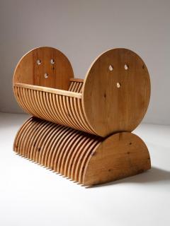 Mario Ceroli Annabella Cradle by Mario Ceroli for Poltronova - 4727038
