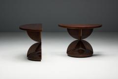 Mario Ceroli Custom Sculptural Console Tables by Mario Ceroli Italy 1970s - 4254096