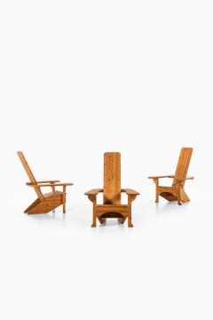 Mario Ceroli Easy Chairs - 1901488