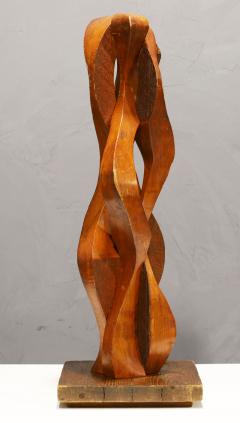 Mario Dal Fabbro Large Wooden Ribbon Sculpture - 2844595