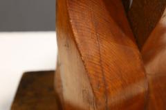 Mario Dal Fabbro Large Wooden Ribbon Sculpture - 2844596