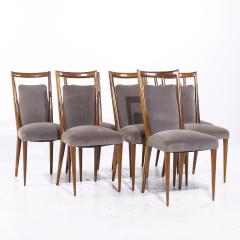 Mario Gottardi Mario Gottardi Melchiorre Bega for Erno Fabry Italian Dining Chairs Set of 8 - 4127225