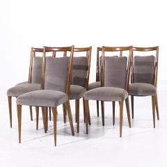 Mario Gottardi Mario Gottardi Melchiorre Bega for Erno Fabry Italian Dining Chairs Set of 8 - 4127226