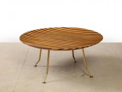 Mario Gottardi Rare Circular Table Model No 593 by Mario Gottardi - 2814890
