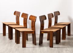 Mario Marenco Mario Marenco for Mobil Girgi Set of Ten Sapporo Dining Chairs circa 1970 - 3926586