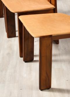 Mario Marenco Mario Marenco for Mobil Girgi Set of Ten Sapporo Dining Chairs circa 1970 - 3926594