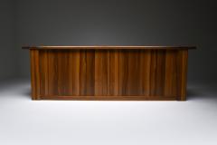 Mario Marenco Mario Marenco for Mobilgirgi Sapporo credenza in walnut 1970s - 1940825