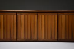 Mario Marenco Mario Marenco for Mobilgirgi Sapporo credenza in walnut 1970s - 1940827