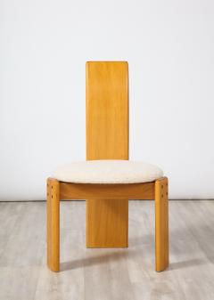 Mario Marenco Set of Four Mario Marenco Dining Chairs for Mobil Girgi 1970s - 2640615