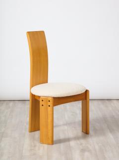 Mario Marenco Set of Four Mario Marenco Dining Chairs for Mobil Girgi 1970s - 2640616