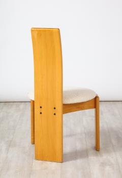 Mario Marenco Set of Four Mario Marenco Dining Chairs for Mobil Girgi 1970s - 2640618