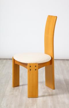 Mario Marenco Set of Four Mario Marenco Dining Chairs for Mobil Girgi 1970s - 2640621
