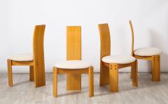 Mario Marenco Set of Four Mario Marenco Dining Chairs for Mobil Girgi 1970s - 2640622